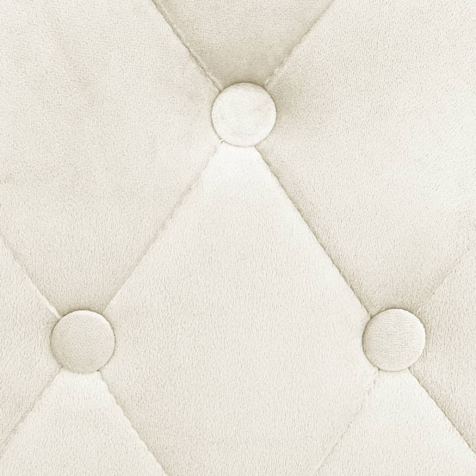 Taburetes de cocina 2 unidades terciopelo