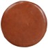 Taburetes de cocina 2 uds cuero auténtico madera maciza
