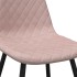 Sillas de comedor 2 unidades terciopelo