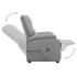 Sillón elevable tela gris