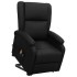 Sillón de masaje elevable cuero sintético