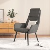 Sillón de relax de tela gris claro