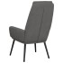 Sillón de relax de tela gris