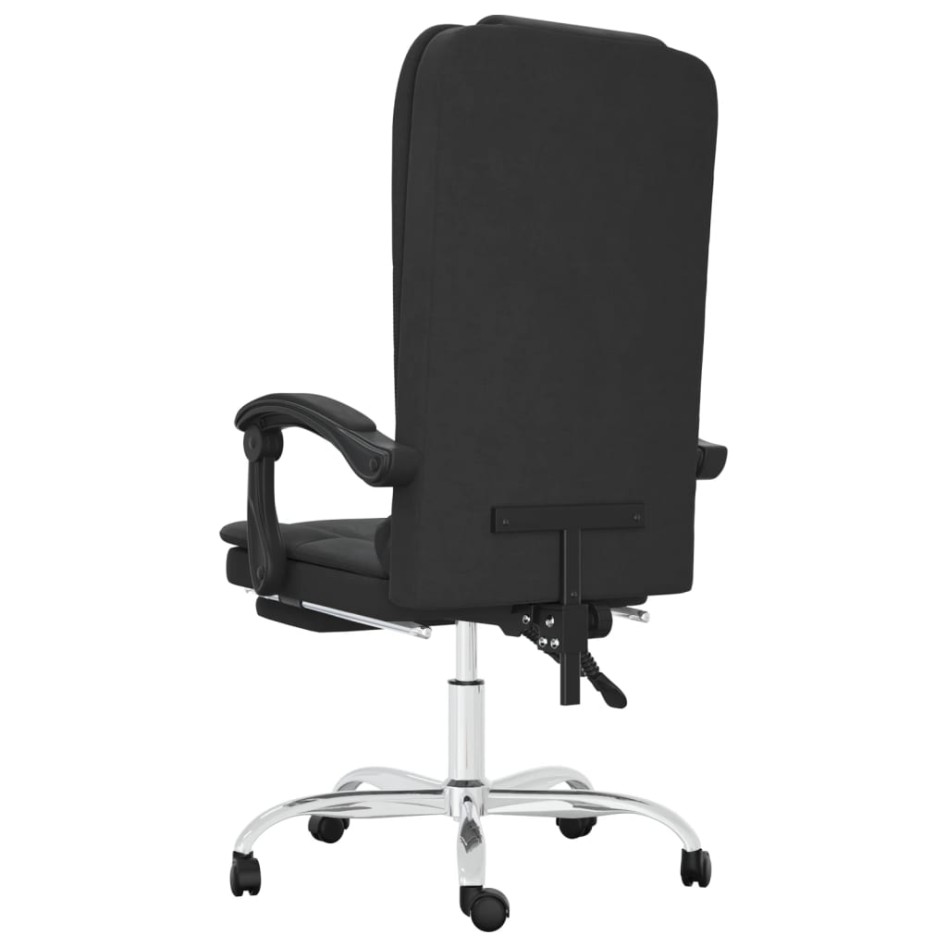 Silla de oficina reclinable masaje cuero sintético