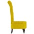 Sillón de respaldo alto con botones terciopelo