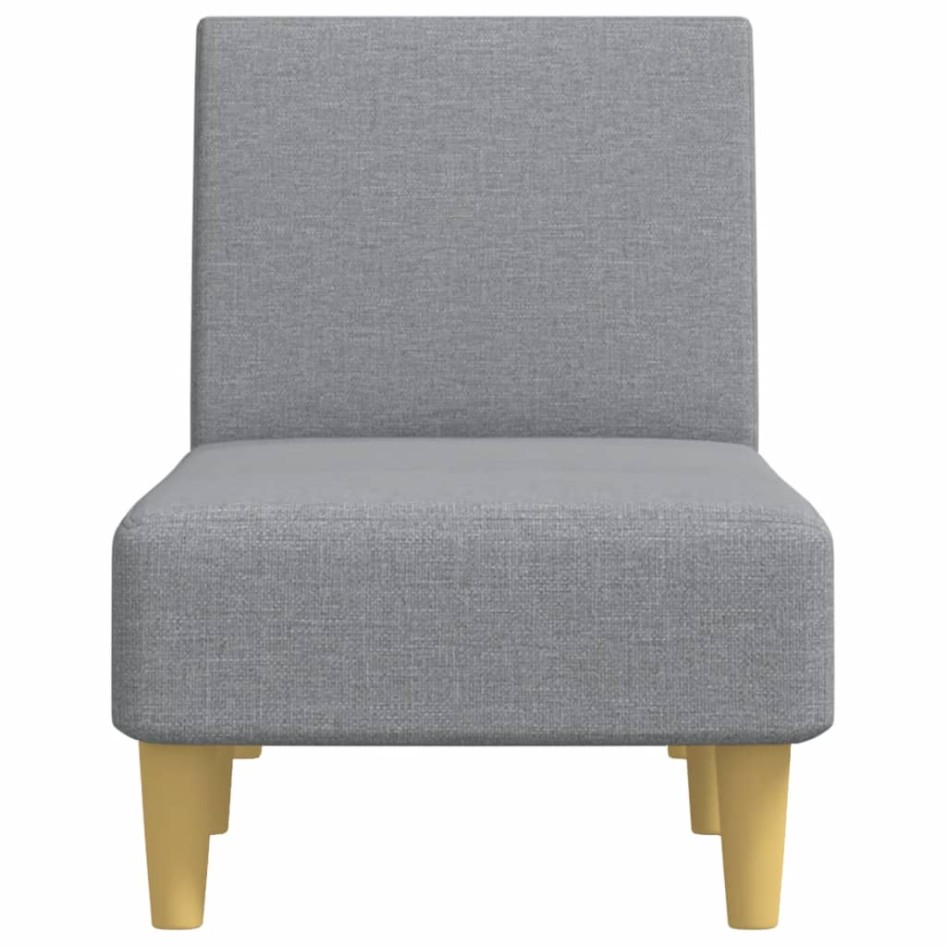 Sofá diván de tela gris