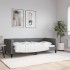 Sofá cama sin colchón tela gris oscuro 90x190