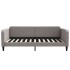 Sofá cama sin colchón tela gris taupe 100x200