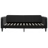Sofá cama sin colchón terciopelo negro 100x200