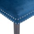 Sillas de comedor 2 unidades terciopelo