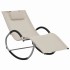 Tumbona con almohada textileno