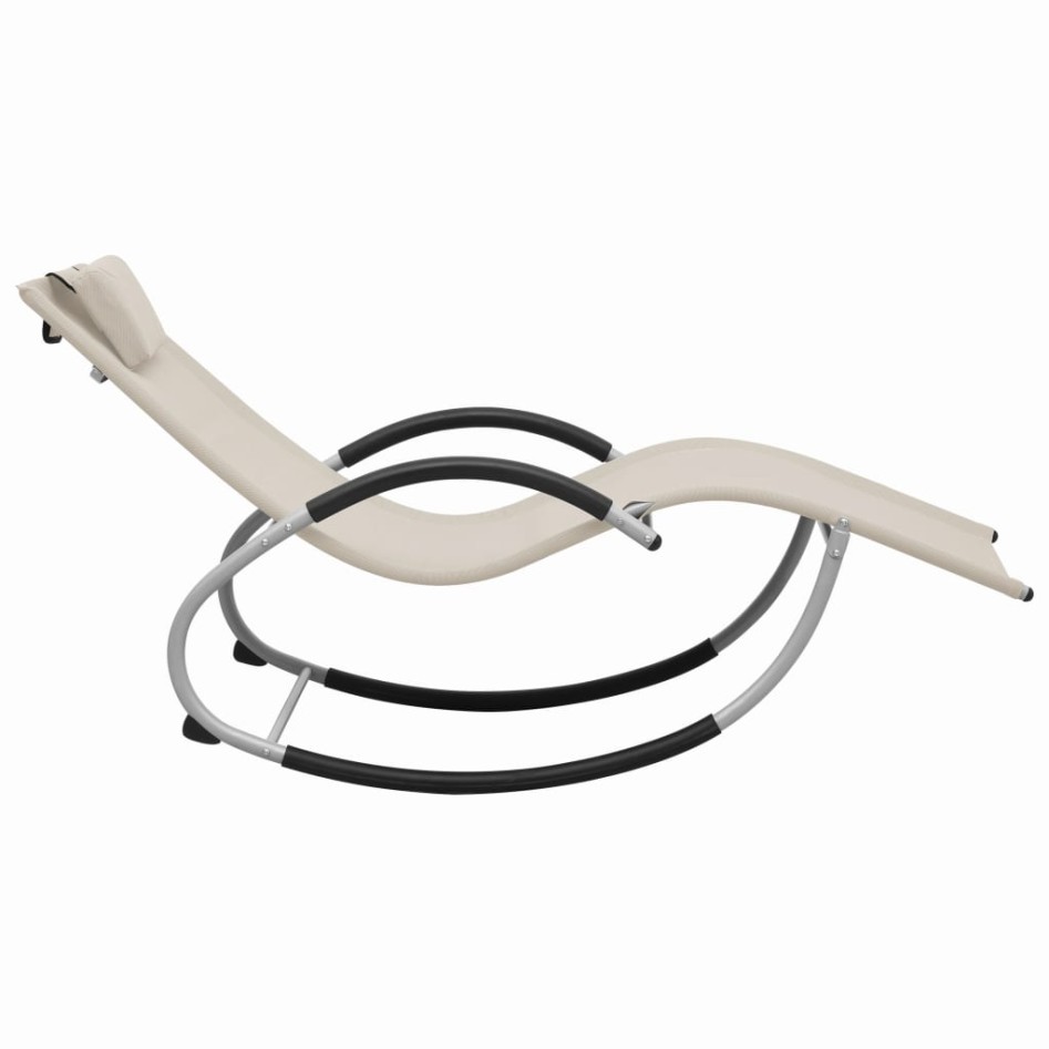 Tumbona con almohada textileno