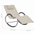 Tumbona con almohada textileno