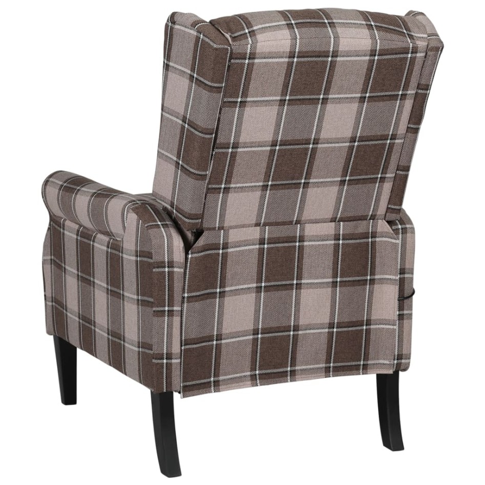 Sillón de masaje reclinable de tela