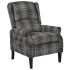Silla reclinable de tela