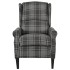 Silla reclinable de tela