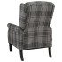 Silla reclinable de tela