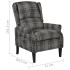 Silla reclinable de tela