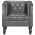 Sillón de cuero de cabra auténtico