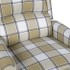 Sillón de masaje reclinable de tela