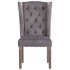 Silla de comedor de terciopelo