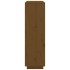 Aparador alto madera maciza de pino marrón miel 110,5x35x117