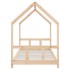 Estructura de cama infantil madera maciza de pino 90x190