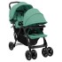 Carrito para gemelos tandem de acero