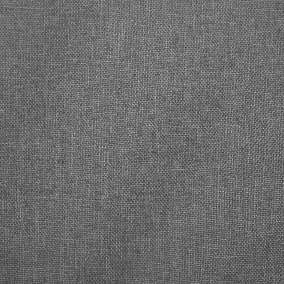 Carrito para gemelos de acero gris claro y