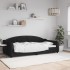 Sofá cama sin colchón tela negro 100x200