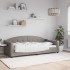 Sofá cama sin colchón tela taupe 90x200