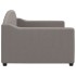 Sofá cama sin colchón tela taupe 90x200