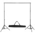 Kit de estudio fotográfico telón verde croma 600x300 y