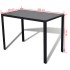 Conjunto de mesa de comedor 5 piezas blanco y