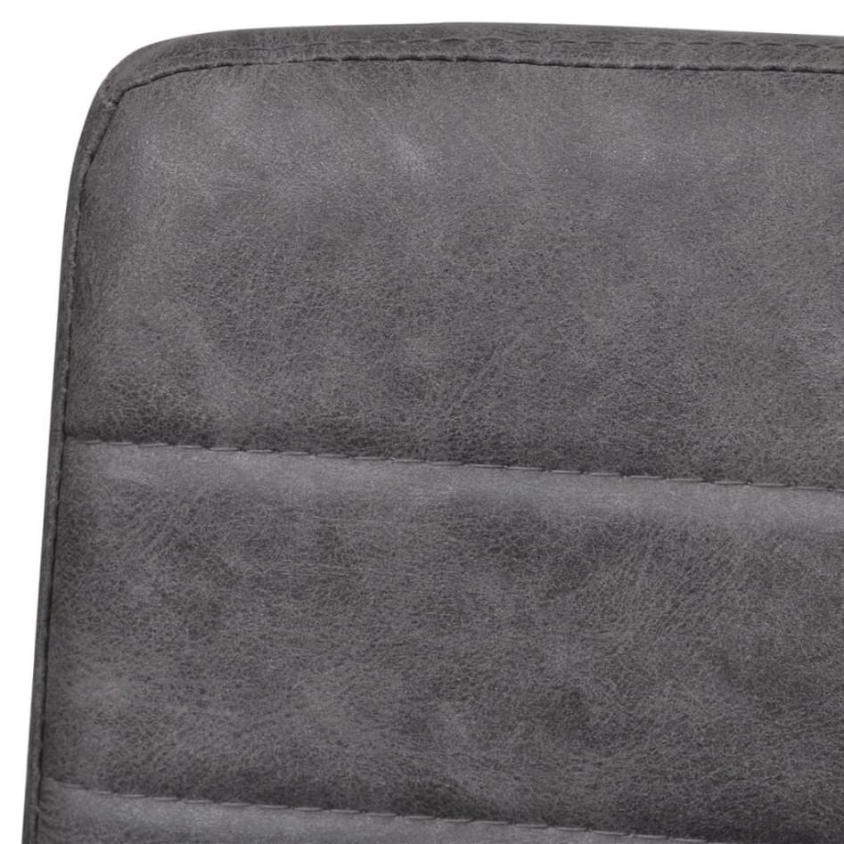 Sillas de comedor voladizas 6 unidades cuero sintético