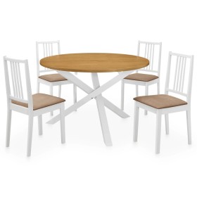 Juego de muebles de comedor 5 piezas MDF