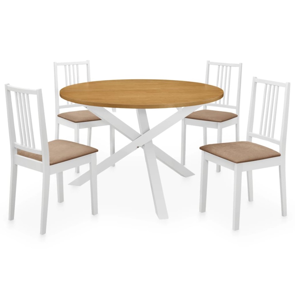 Juego de muebles de comedor 5 piezas MDF