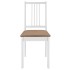 Juego de muebles de comedor 5 piezas MDF
