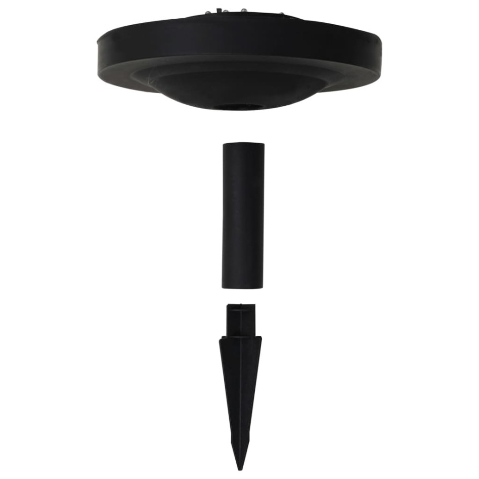 Lámparas solares esféricas de exterior 2 uds LED RGB 50