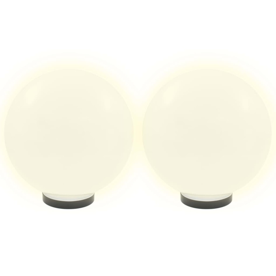Lámparas de bola LED 4 unidades esféricas PMMA 30