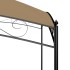 Cenador gris taupé 3x3x2,65 m 180