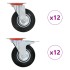 Ruedas giratorias 24 unidades 125