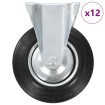 Ruedas fijas 12 unidades  200 mm