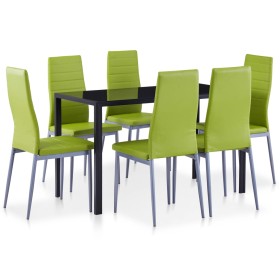 Conjunto de mesa y sillas de comedor 7 piezas