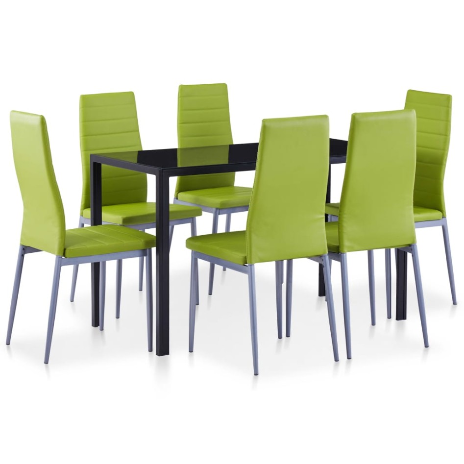 Conjunto de mesa y sillas de comedor 7 piezas