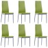 Conjunto de mesa y sillas de comedor 7 piezas
