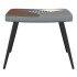 Silla de relax con taburete tela