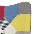 Silla de relax con taburete tela