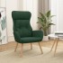 Sillón de relax de tela verde