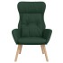 Sillón de relax de tela verde